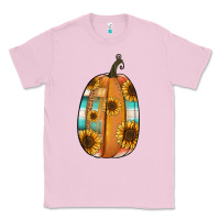 Bubblegum Pink Serape sunflower pumpkin Classic Tee - NancyCooperArtShop