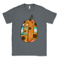 Charcoal Heather Serape sunflower pumpkin Classic Tee - NancyCooperArtShop
