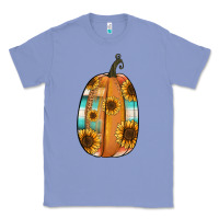 Colony Blue Serape sunflower pumpkin Classic Tee - NancyCooperArtShop