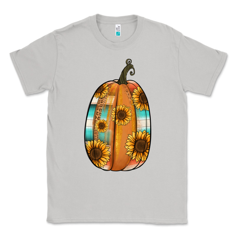 Serape Sunflower Pumpkin Classic Tee by NancyCooperArtShop | Teevron