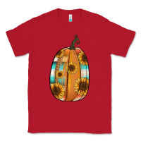 Red Serape sunflower pumpkin Classic Tee - NancyCooperArtShop