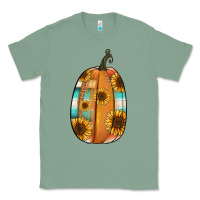 Sage Serape sunflower pumpkin Classic Tee - NancyCooperArtShop