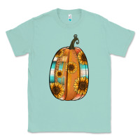 Seafoam Serape sunflower pumpkin Classic Tee - NancyCooperArtShop