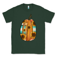 Sports Green Serape sunflower pumpkin Classic Tee - NancyCooperArtShop