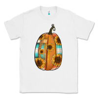 White Serape sunflower pumpkin Classic Tee - NancyCooperArtShop