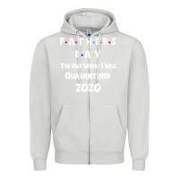 Dove Grey Father s Day The One Where I Was Quarantined 2020 Zipper Hoodie - Bettercallsaul