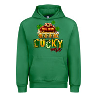Emerald St Patricks Lucky One Urban Hoodie - FaDigitalArtStudio