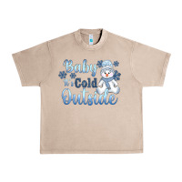 French Oak baby it's cold outside Urban Heavy Tee - AdoDesignShop