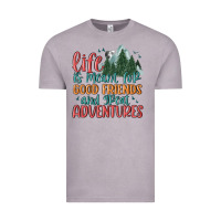 Vintage Zinc life is meant for good friends and great adventure Vintage Tee - MaliasSmallBusiness