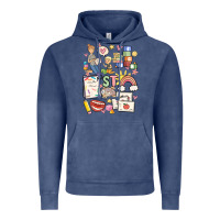 Vintage Denim can't talk right now doing speech therapy stuff Vintage Hoodie - MaliasSmallBusiness