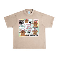 French Oak cow farm life Urban Heavy Tee - MaliasSmallBusiness