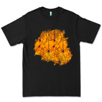 Black halloween patch Premium Tee - BundleAndBundleShop