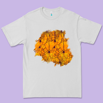 Halloween Patch Premium Tee Designed By Bundleandbundleshop