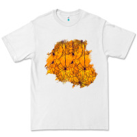 White halloween patch Premium Tee - BundleAndBundleShop