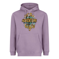 Lavender let the adventure begin 2024 Heavyweight Hoodie - CowGirlArtShop