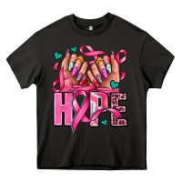 Asphalt hope with woman hands Heavy Core Tee - AdoDesignShop