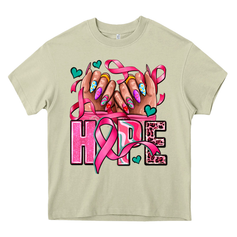 Hope With Woman Hands Heavy Core Tee by AdoDesignShop | Teevron