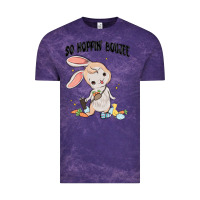 Cloud Purple so hoppin boujee easter bunny  belt bag ins Vintage Tee - MaliasSmallBusiness