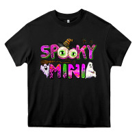 Black spooky mini Heavy Core Tee - AdoDesignShop