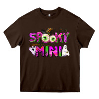 Chocolate Brown spooky mini Heavy Core Tee - AdoDesignShop