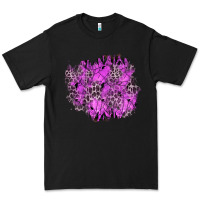 Black halloween patch Premium Tee - BundleAndBundleShop