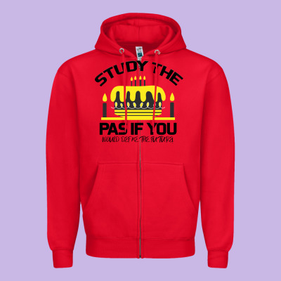 Study The Past If You Would Define The Future Shi Zipper Hoodie Designed By Bettercallsaul