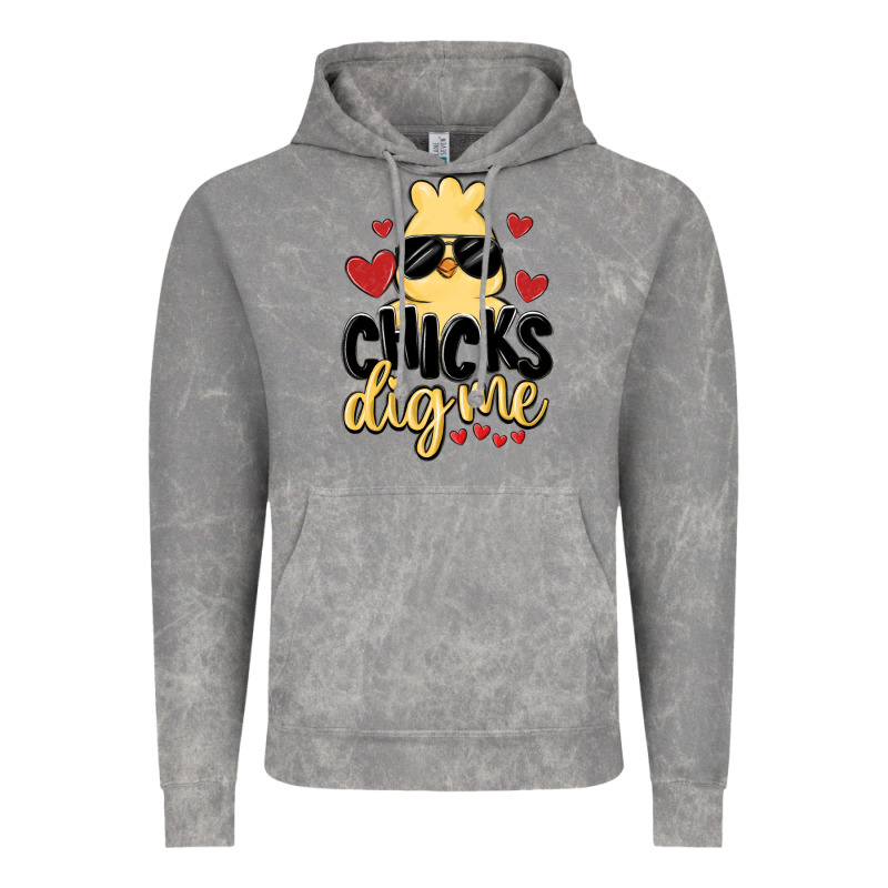 Chicks Dig Me Vintage Hoodie by MaliasSmallBusiness | Teevron