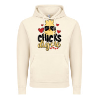Vintage Artic chicks dig me Vintage Hoodie - MaliasSmallBusiness