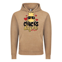 Vintage Coffee chicks dig me Vintage Hoodie - MaliasSmallBusiness