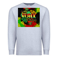 Heather Grey i am black history tumbler cowgirl Premium Sweatshirt - CowGirlArtShop