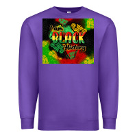 Purple i am black history tumbler cowgirl Premium Sweatshirt - CowGirlArtShop