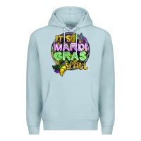 Blue Mist its mardi gras yall Premium Hoodie - CowGirlArtShop