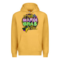 Mustard its mardi gras yall Premium Hoodie - CowGirlArtShop