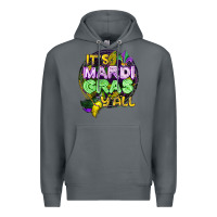 Rock its mardi gras yall Premium Hoodie - CowGirlArtShop