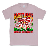 Lilac Candy Cane Christmas Club Classic Tee - CowhideDigitalArt