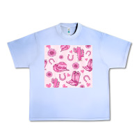 Grape Ice cowgirl valentine's day Urban Heavy Tee - MaliasSmallBusiness