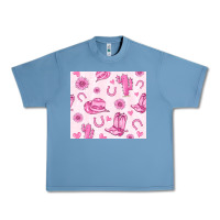 Pebble Blue cowgirl valentine's day Urban Heavy Tee - MaliasSmallBusiness
