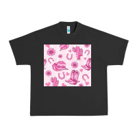 Pigment Black cowgirl valentine's day Urban Heavy Tee - MaliasSmallBusiness