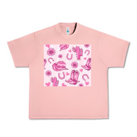 Salmon cowgirl valentine's day Urban Heavy Tee - MaliasSmallBusiness