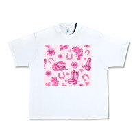 White cowgirl valentine's day Urban Heavy Tee - MaliasSmallBusiness