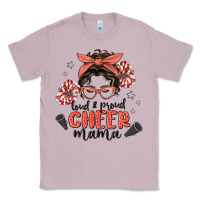 Lilac loud&proud mama messy bun Classic Tee - MaliasSmallBusiness