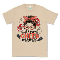 Mushroom loud&proud mama messy bun Classic Tee - MaliasSmallBusiness