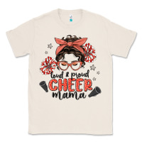 Natural loud&proud mama messy bun Classic Tee - MaliasSmallBusiness
