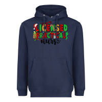 Navy licensed practical nurse Heavyweight Hoodie - CowGirlArtShop