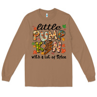 Toasted Coconut little pumpkin with a lot of spice Long Sleeve Tee - MaliasSmallBusiness