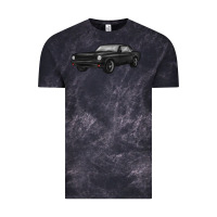 Cloud Black classic car Vintage Tee - MaliasSmallBusiness