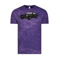 Cloud Purple classic car Vintage Tee - MaliasSmallBusiness