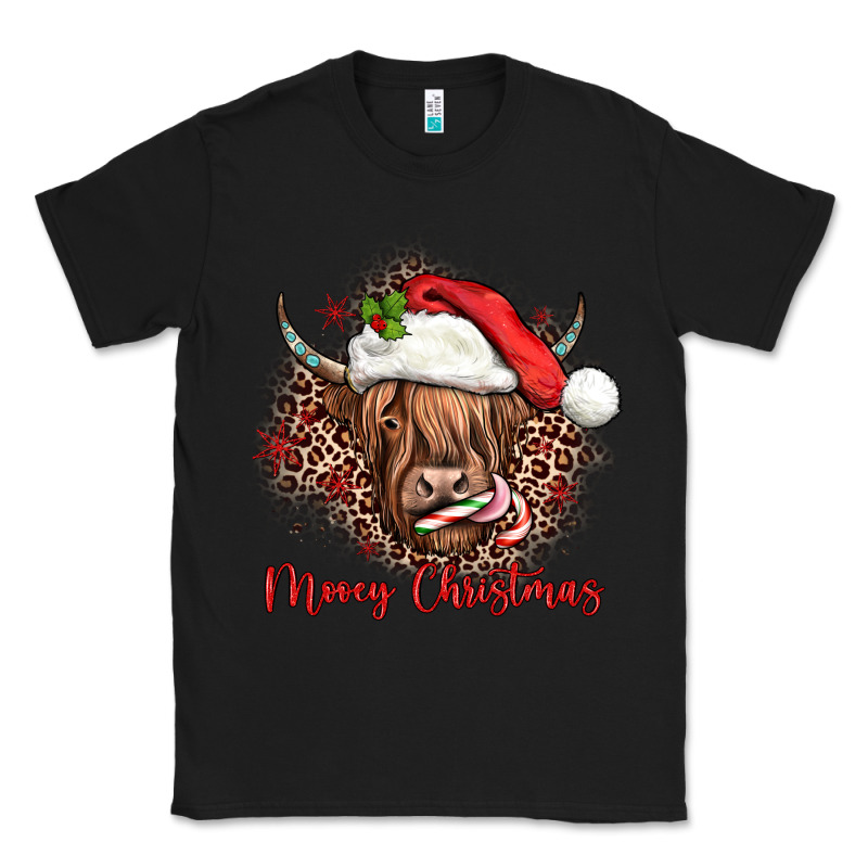 Mooey Christmas Cow Classic Tee by JahusDesignShop | Teevron