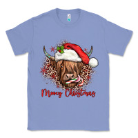 Colony Blue mooey christmas cow Classic Tee - JahusDesignShop