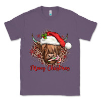 Lavender mooey christmas cow Classic Tee - JahusDesignShop
